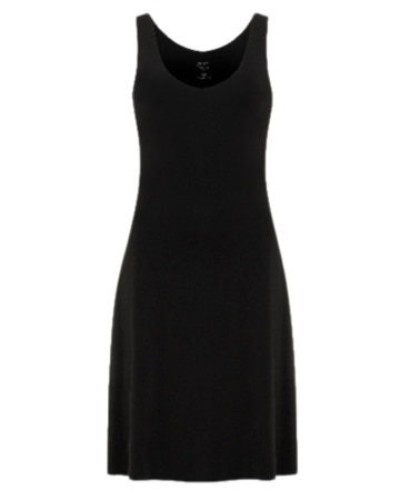 Gemsli FK309 41" Black Luxury V Neck Cami Slip Myselflingerie.com